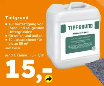 Globus Baumarkt Tiefgrund Angebot