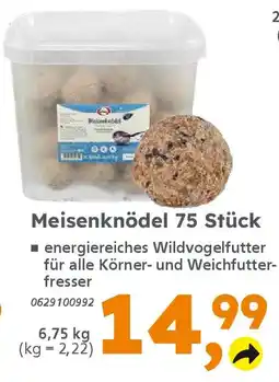 Globus Baumarkt elles Meisenknödel 75 Stück Angebot
