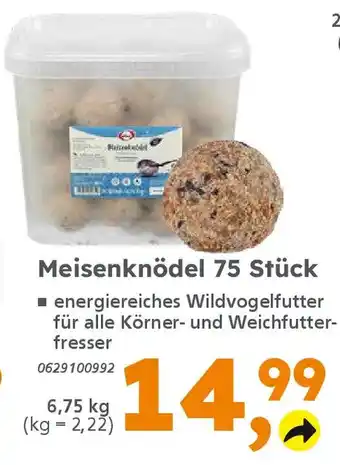 Globus Baumarkt elles Meisenknödel 75 Stück Angebot