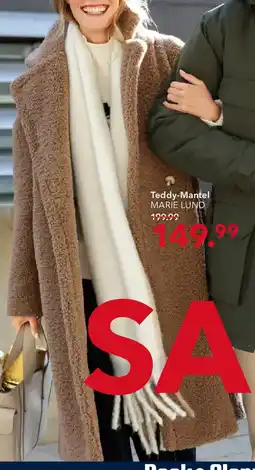 Peek & Cloppenburg Hamburg MARIE LUND Teddy-Mantel Angebot