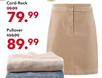 Peek & Cloppenburg Hamburg Cord-Rock Angebot