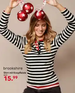 Peek & Cloppenburg Hamburg brookshire Shirt mit Knopfleiste Angebot