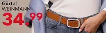 Peek & Cloppenburg Hamburg WEINMANN Gürtel Angebot