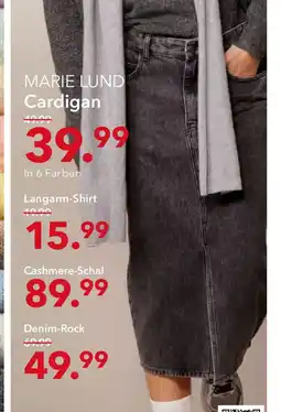 Peek & Cloppenburg Hamburg Denim-Rock Angebot