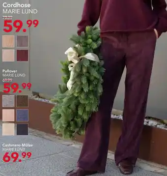 Peek & Cloppenburg Hamburg MARIE LUND Cordhose Angebot