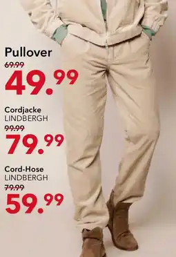 Peek & Cloppenburg Hamburg LINDBERGH Cord-Hose Angebot