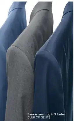 Peek & Cloppenburg Hamburg CLUB OF GENTS Baukastenanzug Sakko Angebot