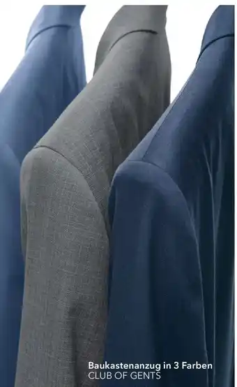 Peek & Cloppenburg Hamburg CLUB OF GENTS Baukastenanzug Sakko Angebot