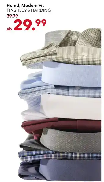 Peek & Cloppenburg Hamburg FINSHLEY & HARDING Hemd, Modern Fit Angebot