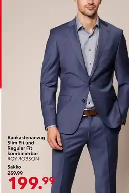 Peek & Cloppenburg Hamburg ROY ROBSON Baukastenanzug Sakko Angebot