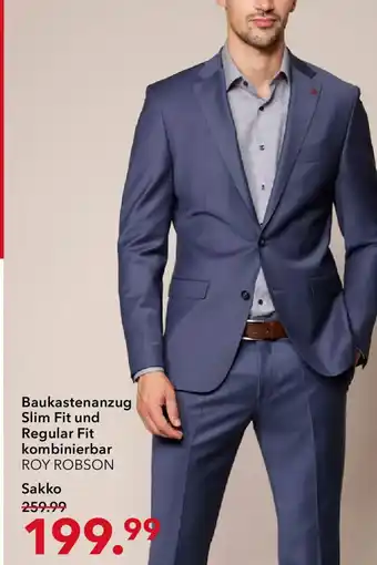 Peek & Cloppenburg Hamburg ROY ROBSON Baukastenanzug Sakko Angebot