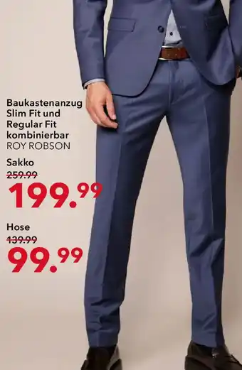 Peek & Cloppenburg Hamburg ROY ROBSON Baukastenanzug Hose Angebot