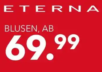Peek & Cloppenburg Hamburg ETERNA BLUSEN Angebot