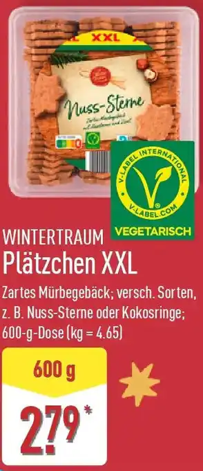 Aldi Nord WINTERTRAUM Plätzchen XXL Angebot