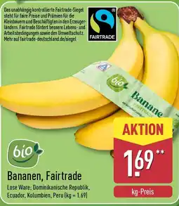 Aldi Nord Bananen, Fairtrade Angebot