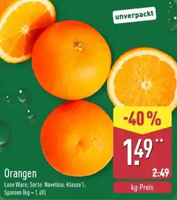 Aldi Nord Orangen Angebot