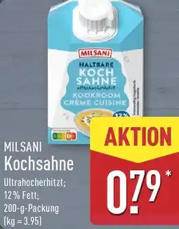 Aldi Nord MILSANI Kochsahne Angebot