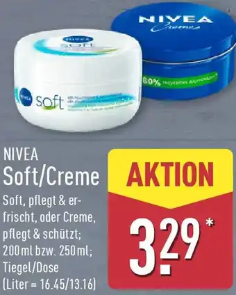Aldi Nord NIVEA Soft/Creme Angebot