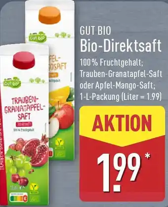 Aldi Nord GUT BIO Bio-Direktsaft Angebot