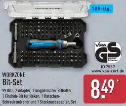 Aldi Nord WORKZONE Bit-Set Angebot