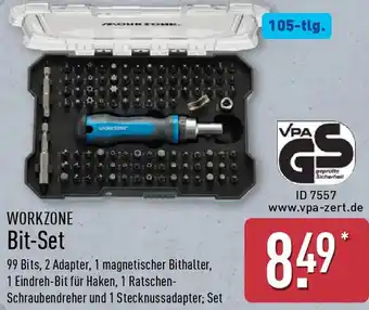 Aldi Nord WORKZONE Bit-Set Angebot