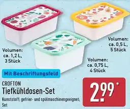 Aldi Nord CROFTON Tiefkühldosen-Set Angebot