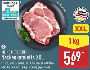 Aldi Nord MEINE METZGEREI Nackenkoteletts XXL Angebot