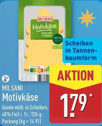 Aldi Nord MILSANI Motivkäse Angebot