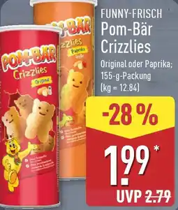 Aldi Nord FUNNY-FRISCH Pom-Bär Crizzlies Angebot