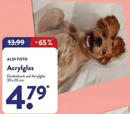 Aldi Nord ALDI FOTO Acrylglas Angebot