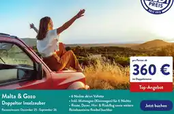 Aldi Nord Malta & Gozo Doppelter Inselzauber Angebot