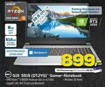 Euronics XXL Dell G15 5515 Dtjyg Gamer-notebook Angebot