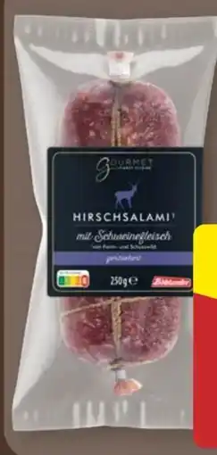 Aldi Nord Gourmet Finest Cuisine Hirsch­salami Angebot