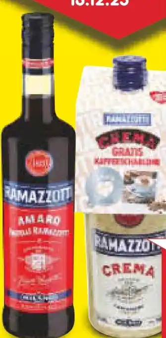 Netto Marken-Discount Ramazzotti Kräuterlikör Angebot