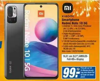 expert Octomedia Xiaomi Smartphone Redmi Note 10 5g Angebot