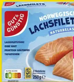 Scheck-in-Center Gut & Günstig Norwegische Lachsfilets Angebot