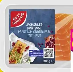 Scheck-in-Center Gut & Günstig Lachsfilet-Portion Angebot