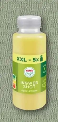 nahkauf Rewe to go Ingwer Shot XXL Angebot