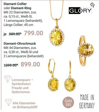 Globus Glory diamant-collier Angebot