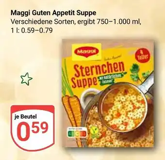 Globus Maggi sternchen suppe Angebot