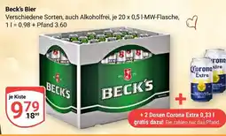 Globus Beck’s bier Angebot