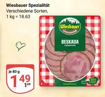 Globus Wiesbauer spezialität beskada Angebot