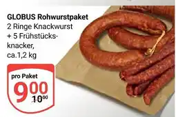 Globus Globus rohwurstpaket Angebot