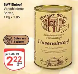 Globus Metzger meyer linseneintopf Angebot