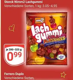 Globus Storck nimm2 lachgummi Angebot