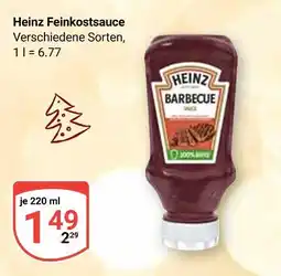 Globus Heinz feinkostsauce Angebot