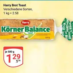 Globus Harry körner balance toast Angebot