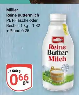 Globus Müller reine buttermilch Angebot