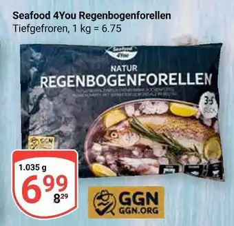Globus Seafood 4you regenbogenforellen Angebot