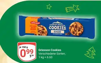 Globus Griesson cookies classic Angebot